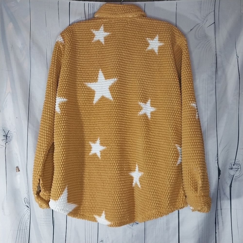 Blakely Star Casual Oversized Shacket with pockets Size S/M - Picture 7 of 12